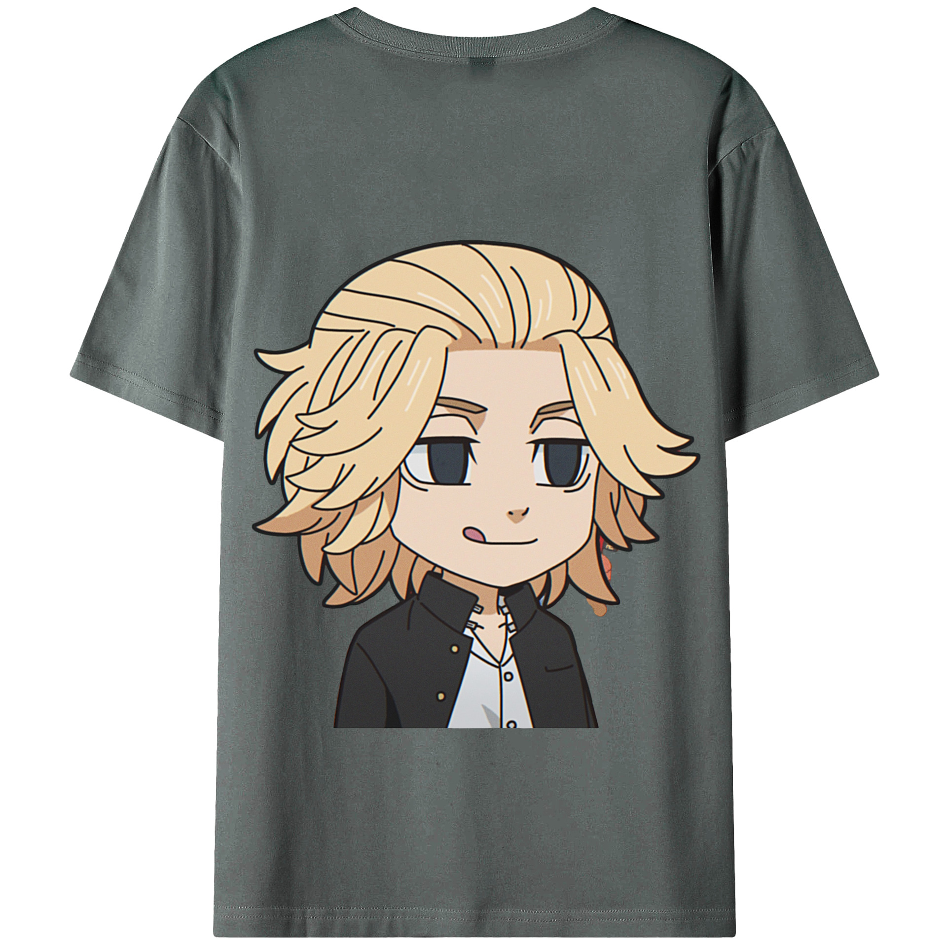 （画像用） 東京リベンジャーズ Tokyo Revengers 綿100％半袖Tシャツ（背面プリント）
